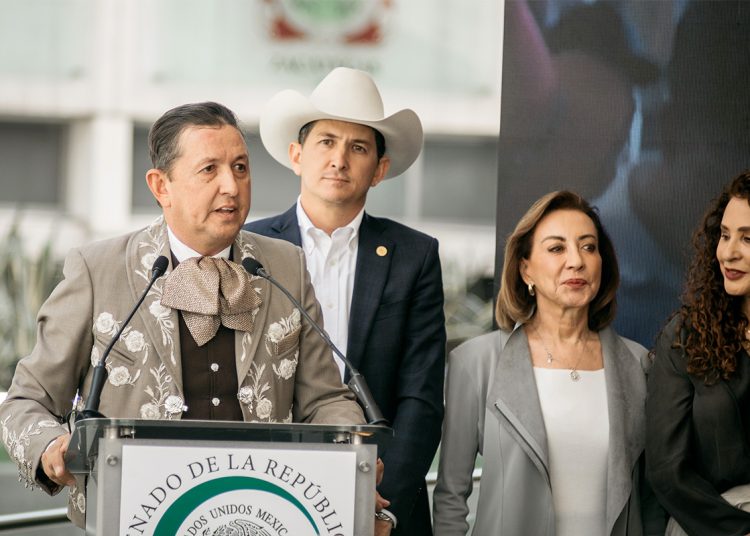 La Federación Mexicana de Charrería enaltece evento cultural en el Senado de la República