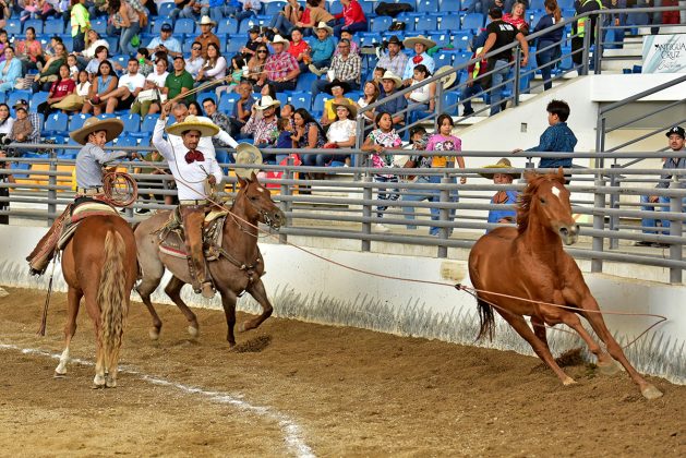 Andrés Mora se adelantó en la eliminatoria de los charros completos infantiles "A"