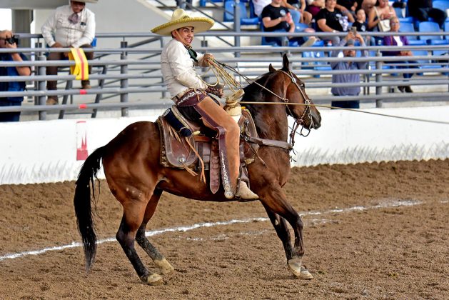 José Antonio Salcedo Aceves vino de atrás y es nuevo líder charro completo infantil categoría "B"