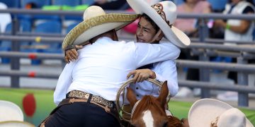 Óscar Viñuela y Máximo Aceves se instalan en lo alto de la tabla de charros completos infantiles “B”