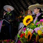 El presidente de la Federación Mexicana de Charrería, José Antonio Salcedo López, encabezó la ceremonia de coronación
