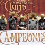 El presidente de la Federación, ingeniero José Antonio Salcedo López, clausurando los trabajos del Campeonato Nacional Charro Mayor la noche del domingo en Querétaro