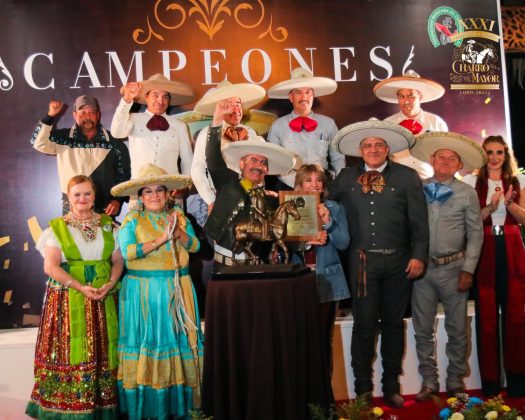 Hacienda El Rosario es nuevamente subcampeón del Charro Mayor