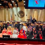 Asistentes a la Asamblea Nacional de los Estados Unidos de América en el City Hall de Las Vegas