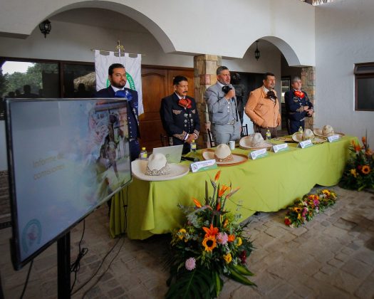 El ingeniero José Antonio Salcedo López encabezó los trabajos de la Junta Ordinaria Mensual de la Federación Mexicana de Charrería