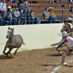 Juan Franco González acertó sus tres manganas a pie para la cuenta de los Charros de La Laguna