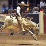 Pablo Centeno Padilla ejecutó con habilidad la monta de yegua para Rancho El Pitayo