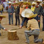 Momento del corte de reata inaugural que ejecutó el Gobernador de Zacatecas, David Monreal Ávila