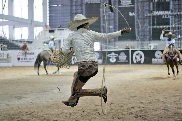 Jesús Francisco Estrada Díaz cumplió al cuajar dos manganas a pie para Hacienda Dwyer