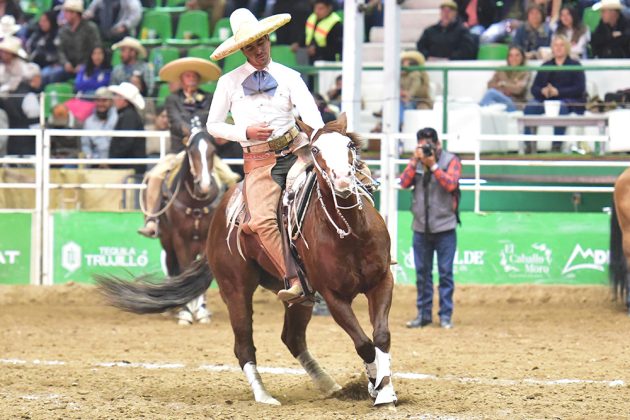 La cala de caballo de Santiago Becerril Díaz aportó los primeros 42 puntos para Rancho 8A de Hidalgo