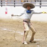Carlos López González se cubrió de gloria con las tres manganas a pie que acertó para los Charros de Aguascalientes