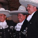 El Gobernador de Zacatecas, David Monreal, acompañado por el presidente de la Federación, José Antonio Salcedo, y Gerónimo Color de Michoacán