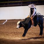 Ader Jesús Grijalva Contreras completó la monta de toro de 19 unidades para Poza Rica