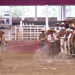 Dos buenos piales en el lienzo chorreó Mauricio Suárez Ávila para su equipo, Rancho 8A de Hidalgo