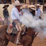 Omar Huerta Chávez acertó dos piales en el lienzo de 22 tantos cada uno para Rancho Santa Cruz