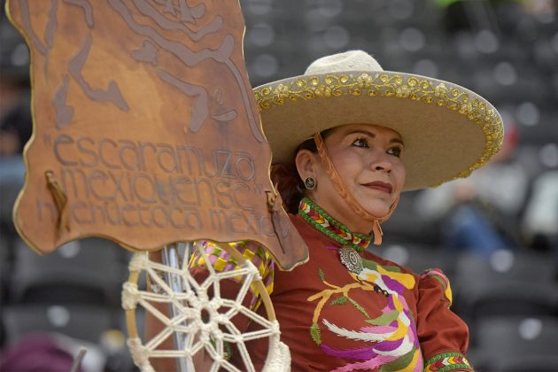 La escaramuza Mexiquense "RSJ" de Huehuetoca estará en la semifinal femenil