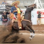 Fidel Morales Flores presentó su cala de caballo para sumar 26 tantos por el equipo Vicente Coss