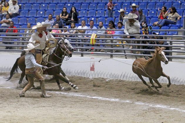 Máximo Aceves Álvarez cumplió al cuajar dos manganas a pie para La Colonial RTA de Zacatecas