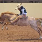 Mariano Valentín Vega Sotelo cumplió con la jineteada de yegua de Toluca Azul