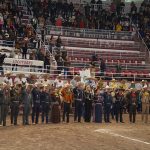 Las personalidades que hicieron acto de presencia en la ceremonia de inauguración deportiva en el lienzo de Zacatecas