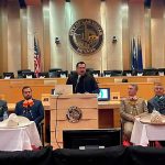 Haciendo uso de la palabra Edgar Flores, miembro del Senado del Estado de Nevada