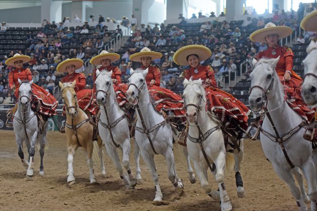 El Lucero de California se ubicó como la mejor escaramuza procedente de los Estados Unidos al momento con 185.66 puntos