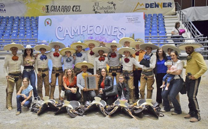 Premiación Rancho Agua Santa, campeón nacional Juvenil