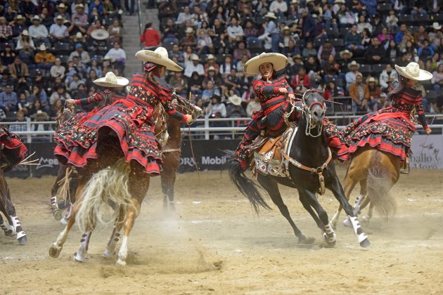 Rancho Las Amazonas de Hidalgo fue la mejor escaramuza de la jornada dominical