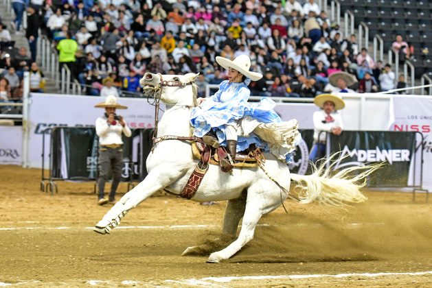 La escaramuza Rancho Los Amigos, procedente del estado de Veracruz, acabó con un promedio de 224.00 puntos