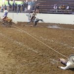 Dos buenas manganas a pie con el tirón del ahorcado derribó Héctor Manuel Arellano Flores para la cuenta de Rancho El Garambullo