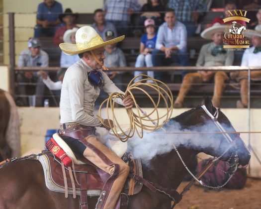 Juan Soltero Curiel pialó por Rancho El Pitayo, en Querétaro