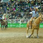 José Ángel Cangas y Rodrigo Osorio Llaca floreando simultáneamente durante la terna de la Cuenca del Papaloapan