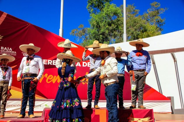 En la Ciudad Deportiva de Mexicali se realizó la ceremonia de premiación de la rama Varonil