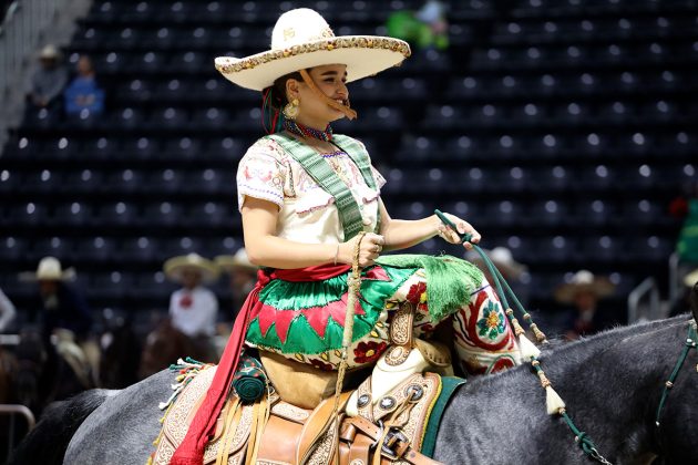 SGM Luisa I ha engalanado con su distinguida presencia las competencias de este Nacional Charro 2024