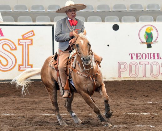 Don José Vázquez Sánchez presentó cala de caballo para Rancho La Victoria a sus 77 años de edad