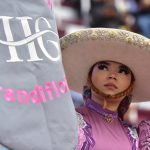 Muy buen sabor de boca dejó la actuación de la escaramuza californiana Hacienda Grandiflora