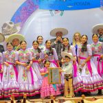 Premiación Herencia Charra, escaramuza campeona nacional Infantil "B"