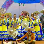 Premiación Alteñitas, escaramuza tercer lugar nacional Infantil "B"