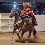 La escaramuza mexiquense Corazón de México no corrió con mucha fortuna y cerró su actuación nocturna del viernes con 274.00 puntos