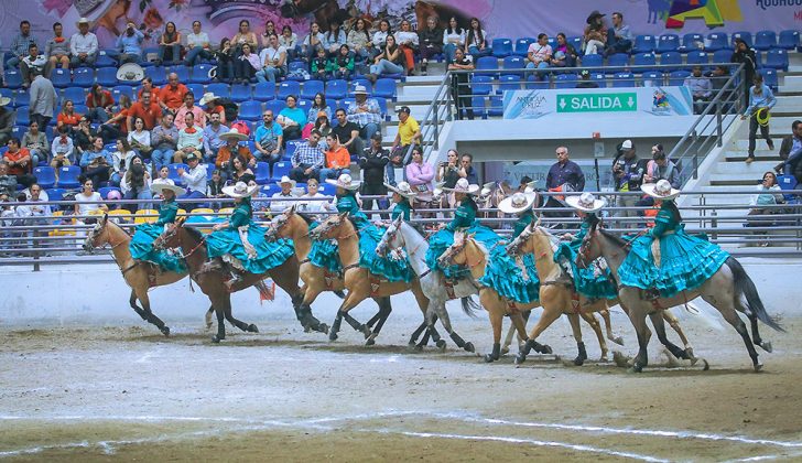 Alteñitas de Guadalajara establecieron la marca de 297.33 unidades en la primera parte de la final de la categoría Juvenil
