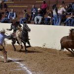 Francisco López López tuvo dos manganas a pie por las que acumuló 40 tantos, defendiendo la causa de Fiesta Mexicana
