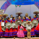 Premiación Herencia Charra "Diamante", escaramuza subcampeona nacional Infantil "B"