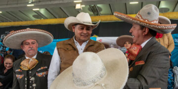 El gobernador Alejandro Armenta reiteró el respaldo de Puebla al deporte de la Charrería
