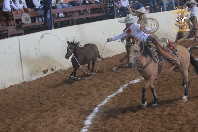 Daniel Muñoz Guerrero ganó la primera del Charro Completo, con 111