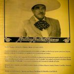 Placa conmemorativa en honor a Don Aquilino Aguilar Moreno en el Salón de la Fama de la Federación Mexicana de Charrería