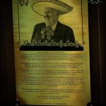 Placa de Don Salvador Sánchez Sánchez en el Salón de la Fama de la Federación Mexicana de Charrería