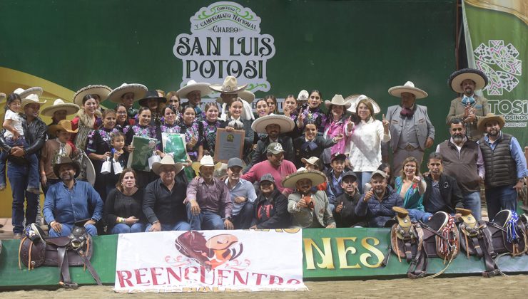 Premiación Reencuentro, escaramuza campeona nacional