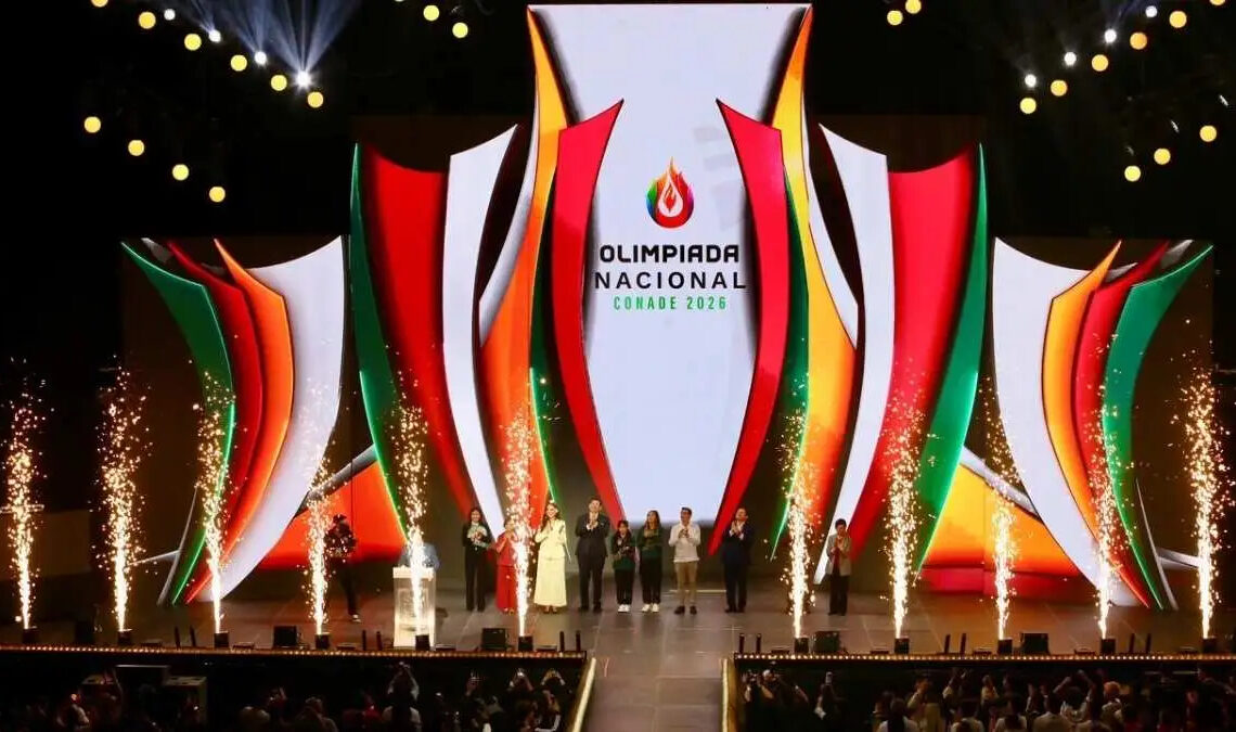 La Olimpiada Nacional CONADE 2026 tuvo su ceremonia de inauguración oficial en la ciudad de Puebla