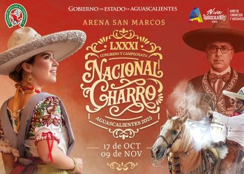 Programa de actividades del LXXXI Congreso y Campeonato Nacional Charro Aguascalientes 2025