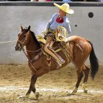 Juan Franco de Anda acertó dos manganas a caballo para Rancho Agua Santa